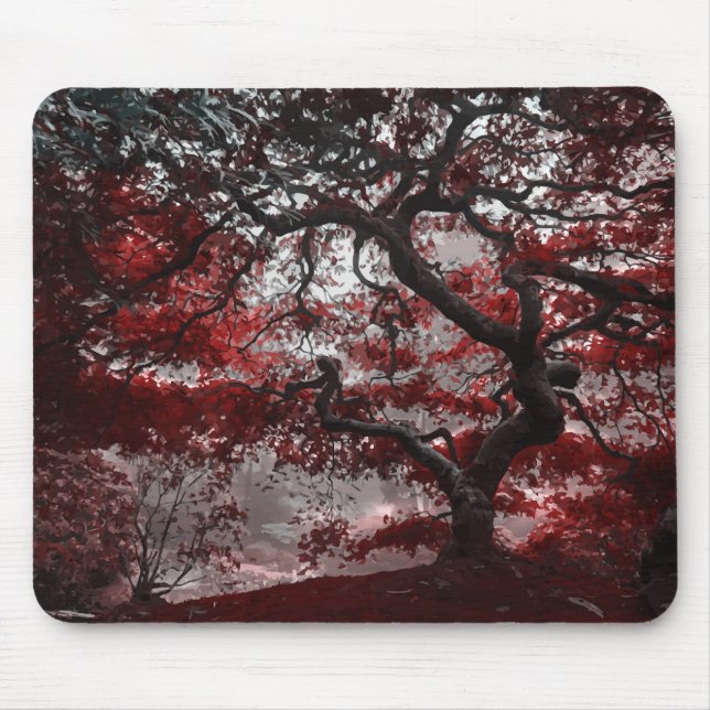 Rotkreuz-Blossom Mousepad (Vorne)