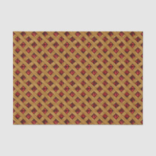 Rotkreuz-Muster für Bäcker Seidenpapier