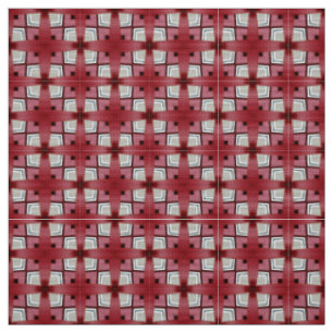Rotkreuz-Muster Upholstergewebe Stoff