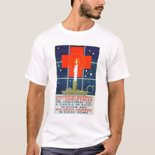 Rotkreuz-Weihnachtsrekrutierungsposter (US00206) T-Shirt