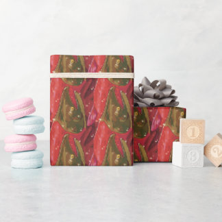 Rotlachs Wanderung Geschenkpapier