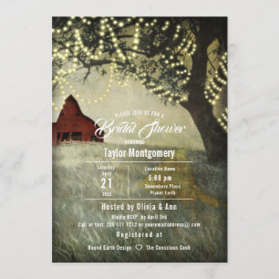 Rotlandstall   Country Morning Einladung