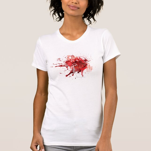 Rotlaterne Corps Collage T-Shirt (Vorderseite)