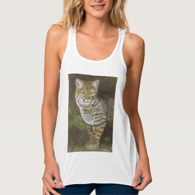 Rotluchs Tank Top (Vorderseite)