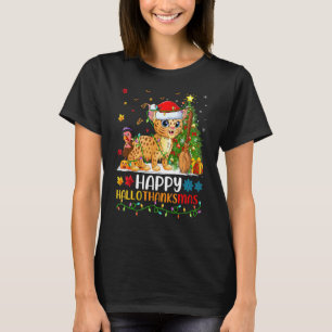 Rotluchs Tier Glücklicher Rotluchs Hellothanksma T-Shirt
