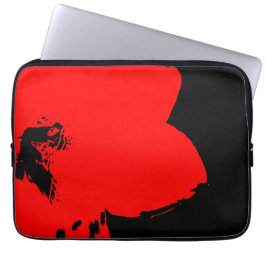 Rotmaryllis Laptopschutzhülle