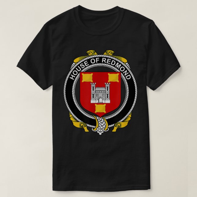 Rotmond Coat of Arms Familienwappen T-Shirt (Design vorne)