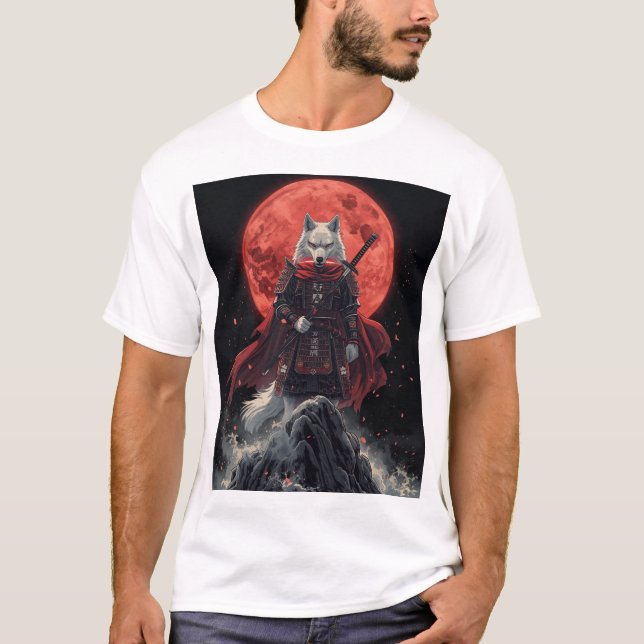 Rotmond-Wolf Ronin T-Shirt (Vorderseite)