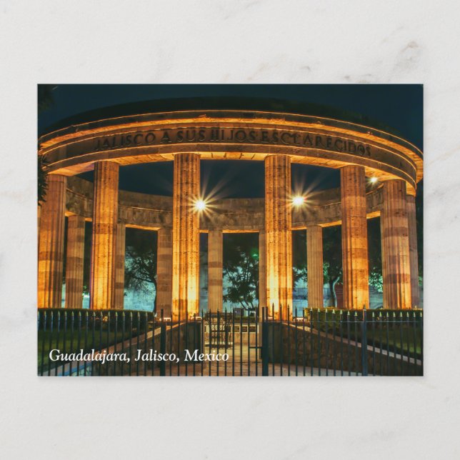 Rotonda de los Jaliscienses Postkarte (Vorderseite)