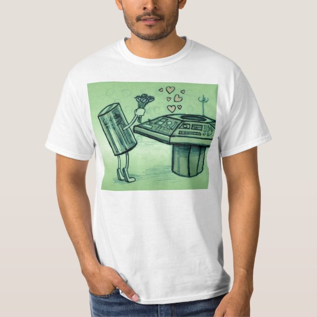 Rotor u. Konsole sittin in einem Baum. T-Shirt (Vorderseite)