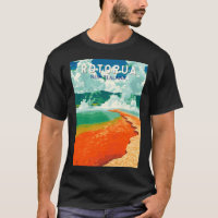 Rotorua Neuseeland Illustration Reise
