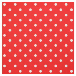 Rotpolka-Dosen-Fabrik Stoff