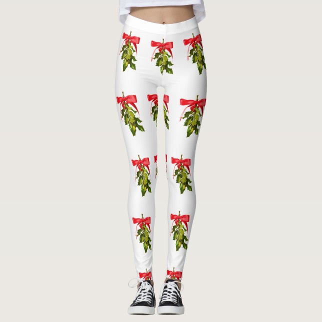 Rotschnabelmistel Leggings (Vorderseite)