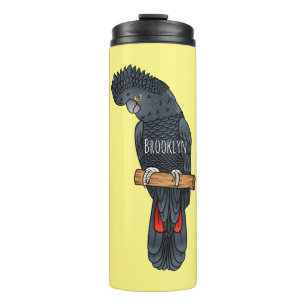 Rotschwanz-Cartoon Thermosbecher