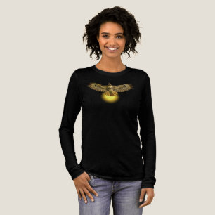 Rotschwanzbussard fliegt in die Sonne Tri-Blend Shirt