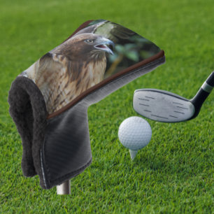 Rotschwanzbussard-Raptor-Foto Golf Headcover