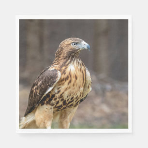 Rotschwanzhawk im Hudson-Tal Serviette
