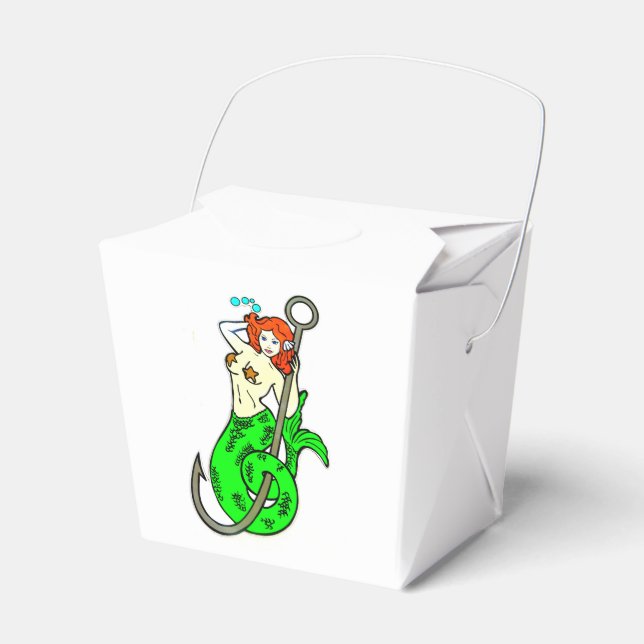 RotschwanzMeerjungfrau Geschenkschachtel (Vorderseite)