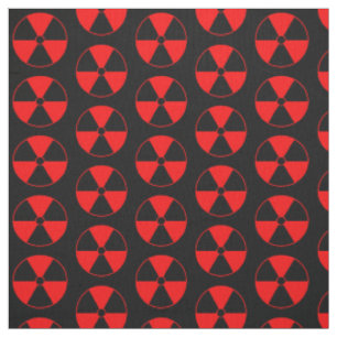 Rotstrahlsymbol Stoff