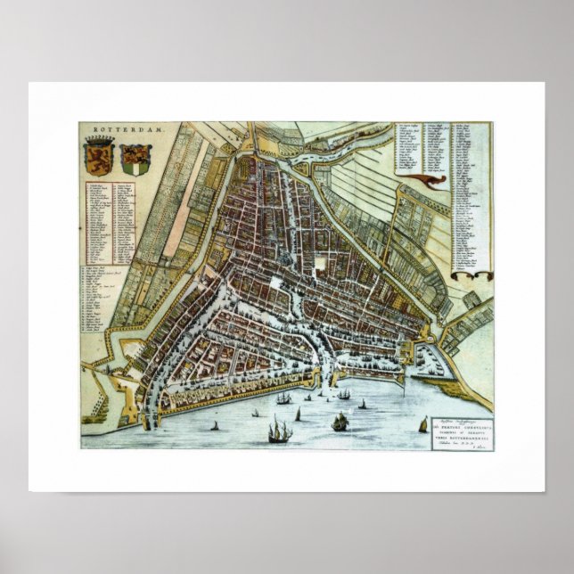Rotterdam - 1652 poster (Vorne)