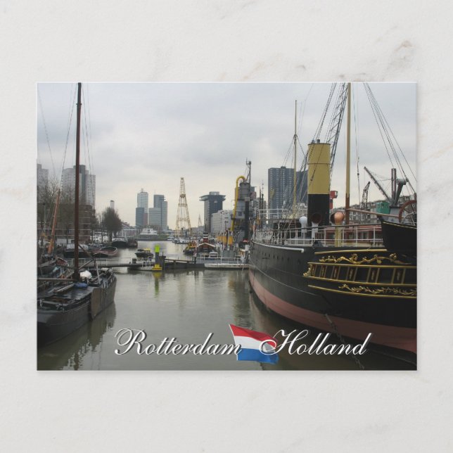 Rotterdam Holland Postcard Postkarte (Vorderseite)