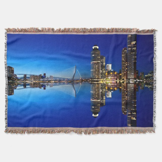 Rotterdam Skyline Cityscape Decke (Vorderseite)