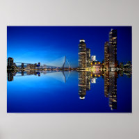 Rotterdam Skyline Cityscape
