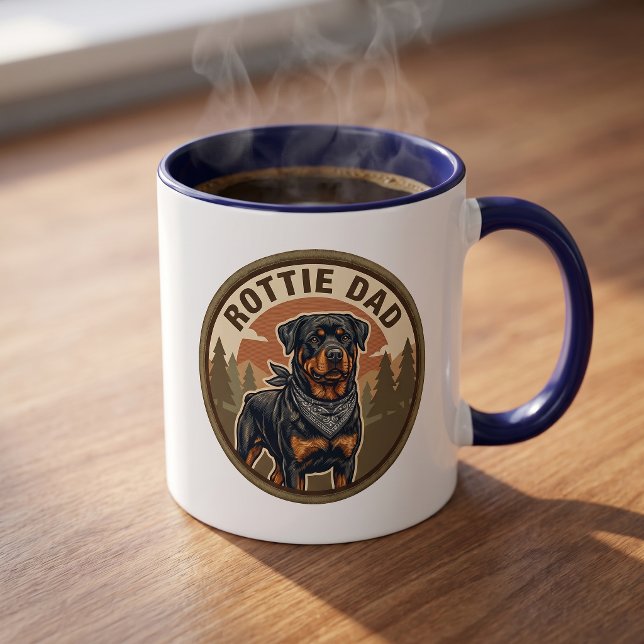 Rottie Dad Kaffeetasse | Rottweiler Dad Geschenk (Von Creator hochgeladen)