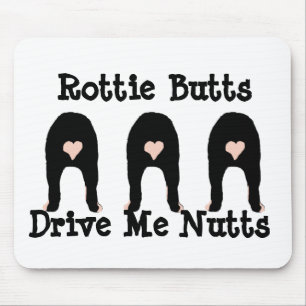 Rottie Hintern Mousepad
