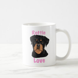 Rottie-Liebe Kaffeetasse