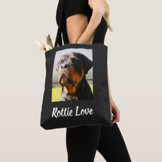 Rottie Love Foto Rottweiler Tasche