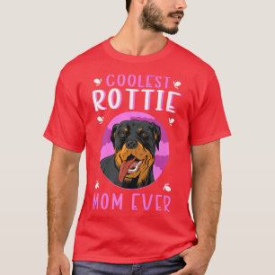 Rottie Mama Dog Owner Rottweiler Premium T - Shirt