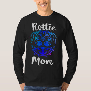 Rottie Mama Rottweiler Dog Mama Niedlich Welpenbes T-Shirt