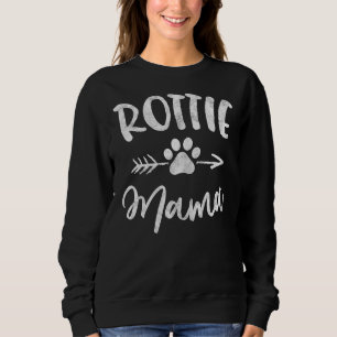 Rottie Mama Rottweiler Lover Owner Hund Mama 3 Sweatshirt