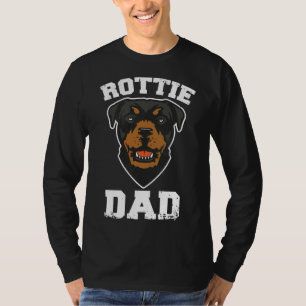 Rottie Vater Rottweiler Doppy Puppy Pater Pet Anim T-Shirt