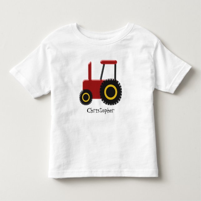 Rottraktor Kleinkind T-shirt (Vorderseite)