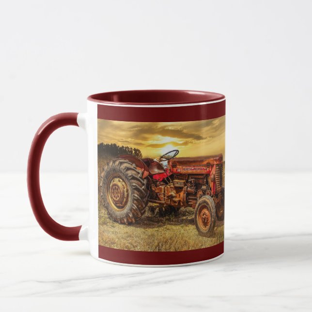 Rottraktor Tasse (Links)
