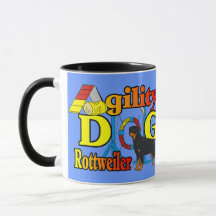 Rottweiler Agility Gips