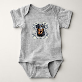 Rottweiler Baby Bodysuit Baby Strampler