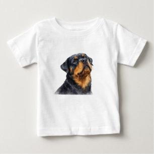 Rottweiler Baby T-Shirt Kleidung