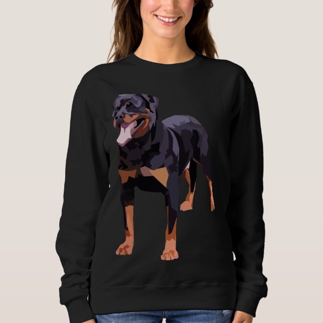 Rottweiler Blue Sweatshirt (Vorderseite)