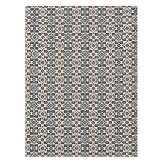 Rottweiler-Blumen geometrisches Muster Tischdecke
