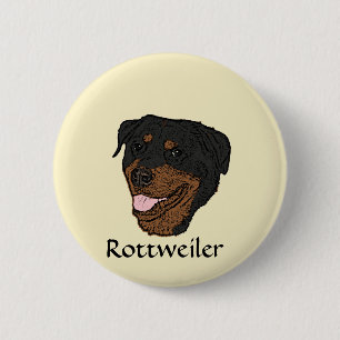 Rottweiler Button