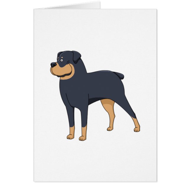 Rottweiler Cartoon 2 (Vorne)