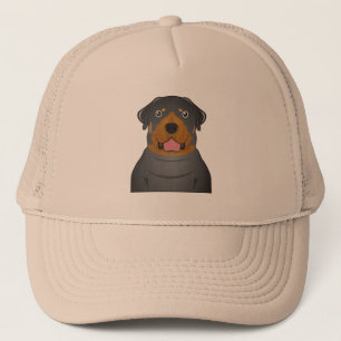 Rottweiler-Cartoon Truckerkappe