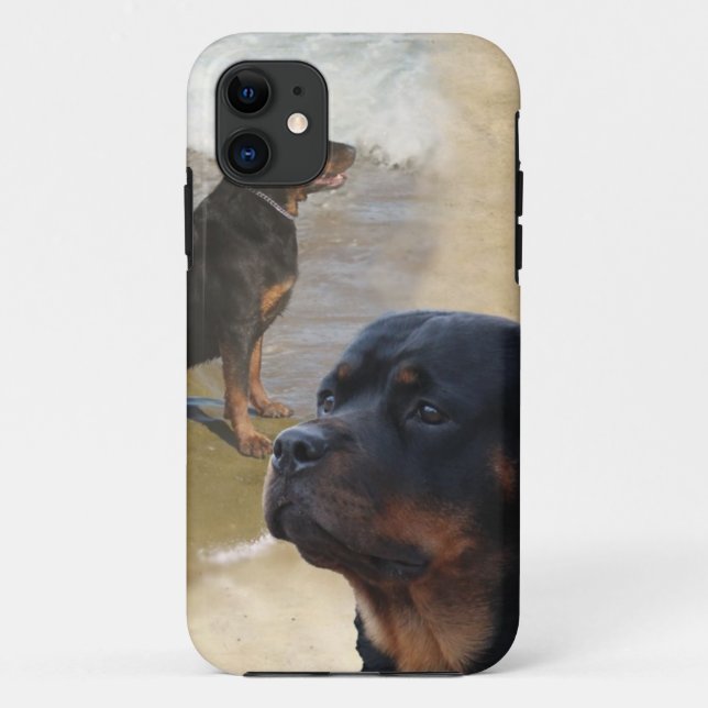 Rottweiler Case-Mate iPhone Hülle (Rückseite)