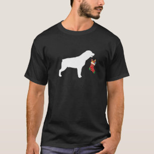 Rottweiler Christmas Kleine Geschenk Dog T-Shirt