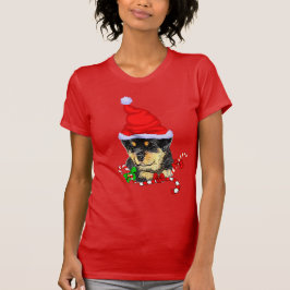 Rottweiler Christmas Merry T-Shirt