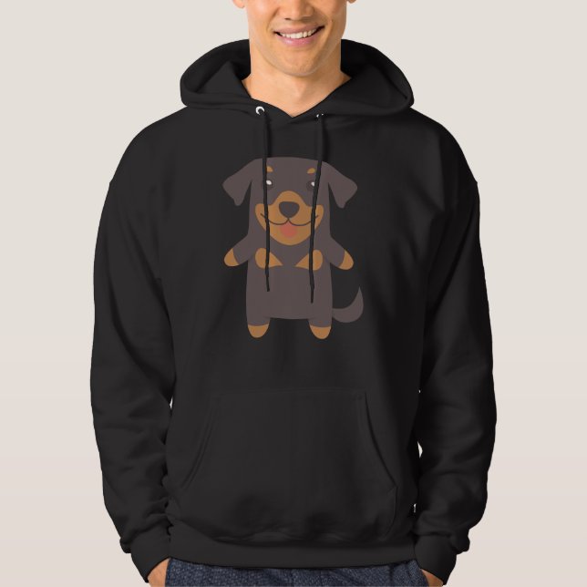 Rottweiler Classic 26 Hoodie (Vorderseite)