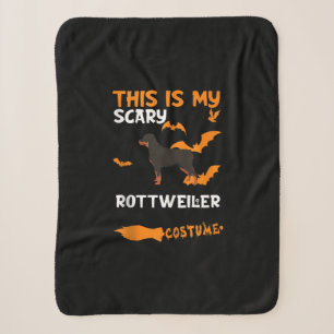 Rottweiler Costume Halloween Beängstigender Hundet Sherpadecke